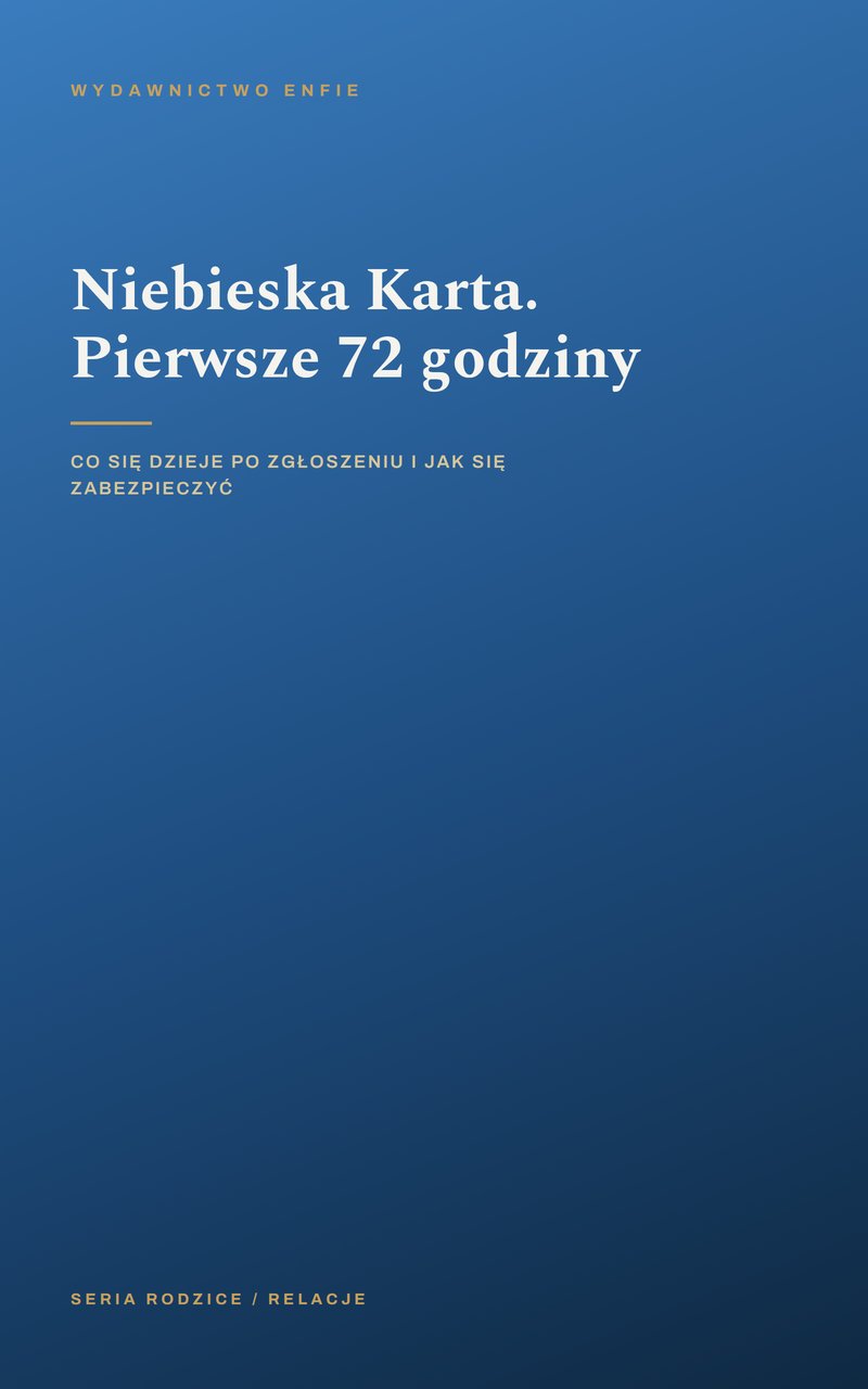 Niebieska Karta. Pierwsze 72 godziny